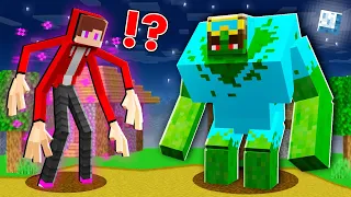 JJ and Nico Became ENDERMAN and ZOMBIE MUTANT in Minecraft Challenge - Maizen JJ and Mikey