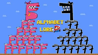 Alphabet Lore (A - Z...) But Fixing Letters - 9999 Alphabet Lore F Babies At Once | GM Animation