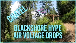 TAKING MY MTB RIDING TO ANOTHER LEVEL @CHATEL BIKE PARK | AIR VOLTAGE & MORE