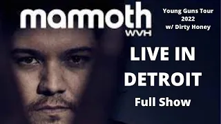 Mammoth WVH Live Detroit 3-23-2022, Royal Oak Music Theater, Wolfgang Van Halen, Young Guns Tour