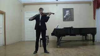 Нургаянов Азат Айдарович - Видеозапись для конкурса скрипачей к 90-летию Эдуарда Грача