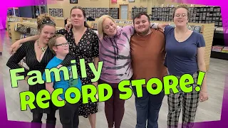 Great Vinyl Records & Family Game Day in the Record Store