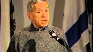 Robert Clary speaks as a Holocaust survivor