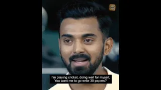 Must watch- #Cricketer #klrahul  on his #RBI Government job. 😂😂Importance of a government job.