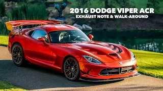 2016 Dodge Viper ACR | BAT Auction Video | Exhaust Note & Walk-Around