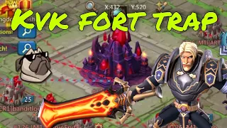 Lords Mobile - Legendary fort trap. 200 IQ moments and biggest reports. KVK on Feng account