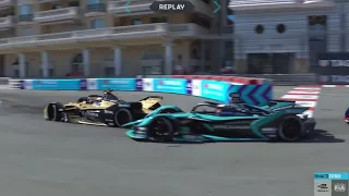 "All Locked Up" | Antonio Felix Da Costa Move for Monaco EPrix Win | Wild Overtake Nouvelle Chicane