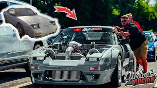 My Twin Turbo LSX 240SX Build in 14 minutes