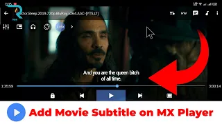 Add Movie Subtitle on MX Player || MX Player Tips 🔥