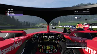 F1 2019 Gameplay Ferrari SF90 Red Bull Ring Cockpit cam (PS4)