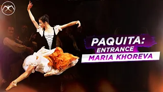 Ballet PAQUITA entrance ballerina Maria Khoreva
