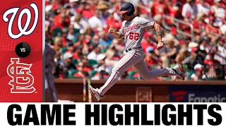 Nationals vs. Cardinals Game Highlights (9/8/22) | MLB Highlights