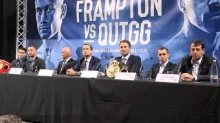 CARL FRAMPTON - 'HE'S A BIG MAN. BUT IT WOULD TAKE ME 30 SECONDS TO SORT EDDIE HEARN OUT!'