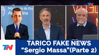 TARICO FAKE NEWS I "Sergio Massa" (Parte 2) en "Sólo una Vuelta Más" (1/11/23)