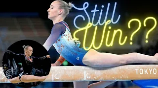 Would Sanne Wevers's 2016 gold medal routine win in tokyo(CoP 2017-21)
