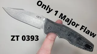 Zero Tolerance 0393 Snap Review + Disassembly & Scale Swap