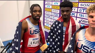 Noah Lyles responds to Fred Kerley: “He could be here, but he ain’t. So be mad at that. Come on out"