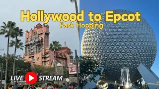 🔴 Live -  Disney's Hollywood Studios & Epcot Day! -  Walt Disney World  4.25.2024