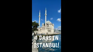 🇹🇷 4 Days in Istanbul - Watch THIS when coming to Turkey 2022! #shorts #istanbul