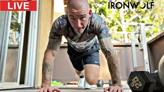 This routine will break you off (420 burpees, 1,800 pushups , 840 squats)