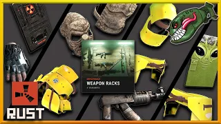 Rust Skins | Banana Roadsign, HQM Gloves, Sand Rhino HQM, Wild Boar AR, Weapon Racks #336