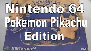 Nintendo 64 Pokemon Pikachu Limited Edition Unboxing (N64)