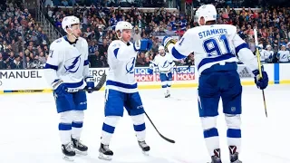 Dave Mishkin calls Lightning highlights from dominant win over Kings