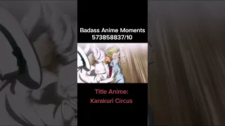 Karakuri Circus - Narumi  #shorts #anime #edit #amv #fyp #circus #narumi #animeedit #badassmoment