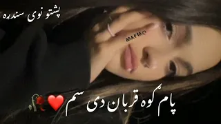 پشتو ښایسته  سندړی❤️‍🩹پام ګو قربان دی سم🫠🥀