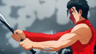 Garou is surprised by metal bat’s death blow