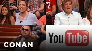 YouTube Commenters Invade Conan's Audience | CONAN on TBS