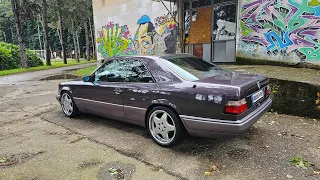 5 Spoke Star 18" 8J ET35 wheels on Mercedes w124 Coupe