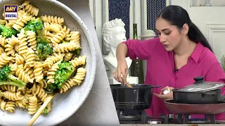 broccoli Pasta 😍 #goodmorningpakistan