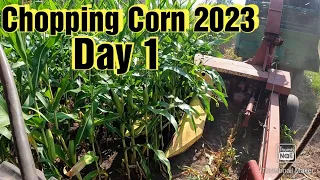 Corn Chopping 2023 Begins! Day 1