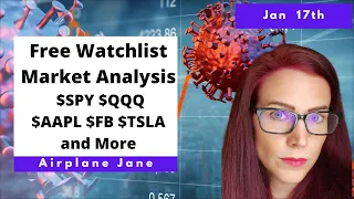 live streaming my stock watchlist and stock market analysis