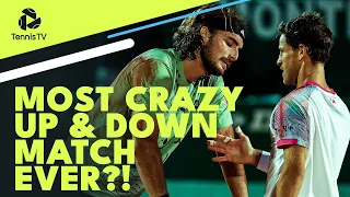 The Craziest Most Up And Down Match Ever?! Diego Schwartzman vs Stefanos Tsitsipas Monte-Carlo 2022