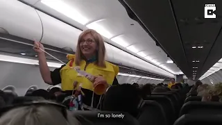 Worlds Funniest Flight Attendant Leaves Passengers In Hysterics