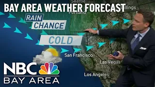 Bay Area Forecast: Colder and More Rain Chances