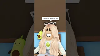 Teacher in a PARALLEL UNIVERSE be like...😂😂 #adoptme #roblox #robloxshorts