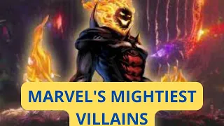 Top 5 Mightiest Marvel Villains!