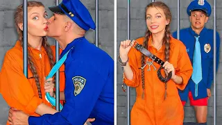 QUEST ROOM IN JAIL! Escape The PRISON Challenge & Funny Situations by Mr Degree