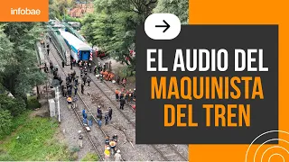 El audio que envió el conductor de la línea San Martín tras el impacto en Palermo