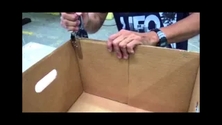 Como usar la grapadora manual para cajas