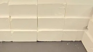 24 Blocks of Fluffy Soft Crunchy Plain Jane Gym Chalk - Anxiety & Stress Relief - ASMR Calming Video