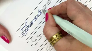 Cursive Calligraphy - Write Along With Me