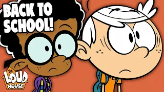 Lincoln Loud Goes Back To School! Middle Men 📚| The Loud House