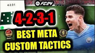 🚨Best 4231 Meta Tactics (Elite Division) on FC 24 for Prem Team of The Season! *Post patch*