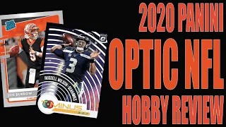 Reluctantly Ripping Panini 2020 Optic Football Hobby Box. $800+ Rookie QB Hunt - can we hit?