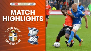 Luton Town 0-5 Birmingham City | Championship Highlights