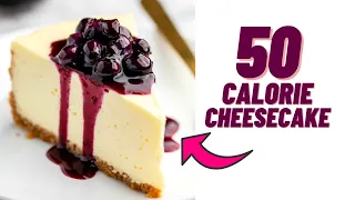 50 CALORIE NO-BAKE CHEESECAKE